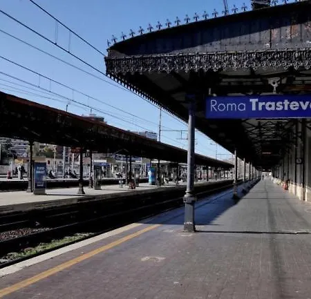 Roman Vacation - Trastevere Station Pensión 4*
